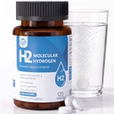 Molecular Hydrogen (H2) Tablets with Magnesium – 12 PPM Hydrogen Water Tablet for Drinking Water, Antioxidant-Rich, Supports Cellular Health, Recovery & Cognitive Function – Unflavored, 120 Tablets