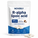 NOVERLY R Alpha Lipoic Acid 600mg with Coconut Oil, 300 Softgels | ALA Antioxidant Supplement for Cellular Wellness, Energy Metabolism & Healthy Aging Support Gluten-Free