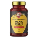 Red Rocker Essentials Men's Multi - Methylated B12 & Folate with Saw Palmetto, 95% Curcumin Turmeric & Lycopene - Prostate, Heart & Energy Support - Once Daily - 30 Capsules