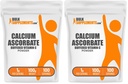 BulkSupplements.com Calcium Ascorbate Powder - Buffered Vitamin C, Calcium Supplement Powder, Vitamin C Supplement - Gluten Free, 1000mg per Serving, 100 Servings, 100g (3.5 oz) (Pack of 2)