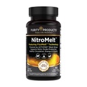 Purity Products NitroMelt Black Ginger FizzMelt Wafers – Daily Energy & Wellness Support – Powered by Clinically Studied ActiZ!ng – 60 Citrus Tablets