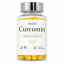 Turmeric and Ginger Capsules with Black Pepper, 60 Count | Turmeric extract standardized to 95% curcuminoids with organic ginger root powder and black pepper root extract; 30 servings.