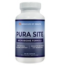 Pura Site | Intestinal Health Formula | Diatomaceous Earth, Black Walnut Hull, Wormwood, Clove, Ginger, Turmeric | Natural Herbal Supplement | Digestion & Gut Health | 180 Capsules