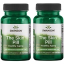 Swanson Signature Line The Skin Pill 30 Softgels (2 Pack) | Nourishes, Moisturizes and Protects Skin for Youthful Radiance, Antioxidants Include Pycnogenol, Vitamin C and Lutein