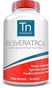 Trusted Nutrients Resveratrol Supplement - Healthy Aging and Heart Health Blend – with Trans Resveratrol, Grape Seed Extract, Acai Berry and Maqui Berry – 1000 mg 180 Capsules
