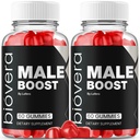 (2 Pack) Biovera Gummies, Bio Vera Performance Supplement Gummys For Men, Premium All-Natural Ingredients For Overall Health & Wellness Formula with Advance Maximum Strength Energy Gomitas (120 ct)
