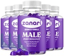 (5 Pack) Zanari - Official Zanari Gummies for Men Advanced Formula All Natural Ingredients Support Gummys - Maximum Strength, Premium Vitamins for Overall Health & Wellness, 300 Gummies for 5 Months