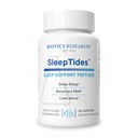 Biotics Research SleepTides - Plant Peptide Sleep Support for Deep and REM Sleep, Bioactive Rice Protein Peptides, Supports Healthy Cortisol Levels, Non-Habit Forming, Gluten, Dairy, GMO Free, 30 Caps