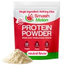 Watermelon Seed Protein Powder Single Serving Pack – Single Ingredient and Unflavored, Cold-Pressed, 22g of Plant-Based Protein per Serving - Shake or Bake with it