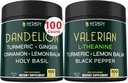 Bundel 6in1 Paardenbloem Supplement & 5in1 Valeriaan wortelsupplement