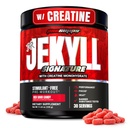 ProSupps Dr. Jekyll Signature Pre Workout Powder with Creatine, 30 Servings | Stim-Free Preworkout Supports Focus & Endurance - Caffeine-Free Gym & Fitness Supplements, Red Sour Candy