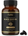 Fable Black Seed Oil (5% Thymoquinone) with MCT Oil, 60 SOFTGELS