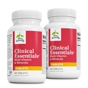 Terry Naturally Clinical Essentials - Bone & Immune Health - 60 Count | Bone, Cardiovascular and Immune Health Support. 60 tablets.