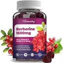 Berberine Gummies 1500 mg van Indian Barberry Root High Potency met vitamine D & vitamine C supplement