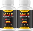 (2 Pack) Male Pro Edge Capsules - Official Male Pro Edge Advanced Formula with All Natural Ingredients, MaleProEdge Maximum Strength for Wellness & Overall Health Support, 120 Capsules for 2 Months