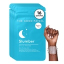 The Good Patch Slumber Sleep Patch (16 Total Patches) | Melatonin-Free Patch with L-Theanine, Magnesium and Tart Cherry for Bedtime, Relaxation, Overnight Wind Down and Rest