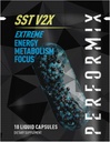 PERFORMIX - SST V2X - Pre-workout - 300 mg cafeïne - energiesupplementen - no-crash - fitnessdoelen - nootropic - timed-release for all-day Focus, Mood & Energy Boost - mannen & vrouwen - 10 capsules