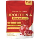Urolithin A Supplement 2500mg with NAD+, Resveratrol, CoQ10 & PQQ, High Potency 5-in-1 Longevity Formula, Mitochondrial Support for Healthy Aging, Energy & Muscle Strength, 120 Softgels A
