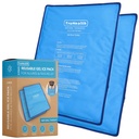 Reusable Gel Ice Packs, Shoulder and Knee Wrap, XL, 2-Pack, Blue
