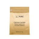 Pure Original Ingredients Calcium Lactate Calcium Supplement, Electrolyte, Non-GMO (4 Ounce)