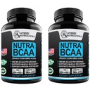Hybrid Nutraceuticals Nutra BCAA 3000mg Branched Chain Amino Acids Supplements - Sugar Free Pre Workout, Non-GMO, Vegan: 240 Tablets