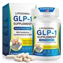 asusxcli GLP-1 Supplement - Dietary Supplement -Synbiotics - Curb Appetite, Boost Metabolism & Support Gut Health for Women & Men Lean Body Support - 90 Capsules