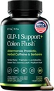 GLP-1 Colon Cleanse with Akkermansia, Berberine & Psyllium for Gut Health