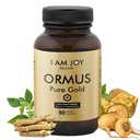 I Am Joy co. Ormus Gold Capsules Monoatomic Elements with Adaptogens Maca and Ashwaganda 