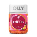 OLLY Hair Growth Gummies 60 Count & Focus Gummies 36 Count - Keratin, Biotin, Ginseng