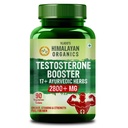 Vlado's Himalayan Organics Testosterone Booster Supplement for Men - 2800mg+ | With Ashwagandha, Shilajit, Kaunch Beej, Musli, Gokshura, Ginseng, Gold Bhasma & 17+ Ayurvedic Herbs | Boost Strength, Stamina, Energy & Muscle Growth | Pre & Post Workout Supplement - 90 Veg Tablets