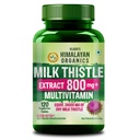 Vlado's Himalayan Organics Milk Thistle 800mg Extract (30:1) | Liver Detox & Cleanse Supplement with 80% Silymarin | Supports Fatty Liver, Liver Health, Cholesterol & Metabolism | Natural Liver Support for Men & Women | 120 Vegetarian Tablets