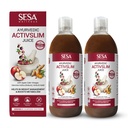 SESA Ayurvedic Activslim Juice | Helps in Weight Management | Made with Apple Cider Vinegar | Healthy Diet Drink | No added Sugar, Colour or Flavour (Pack of 2)