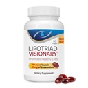 Lipotriad Visionaire Oogvitaminen - 90 Capsules - Luteïne en Zeaxanthine Supplementen met andere AREDS2 Ingrediënten voor Age-related Vision Support