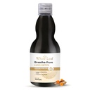 White Leaf Ayurvedic Breathe Pure Lung Detox Syrup (200 ml) Herbal Supplement | Made with Natural Extracts Tulsi, Mulethi, Vasaka, Pippali, & Turmeric | Sugar Free for Lung Detoxification