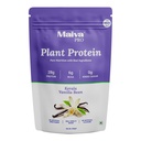 Maiva Pro Plant Protein Powder - 250g - Kerala Vanilla Bean (Vanilla) | 28g Protein, Pea Protein Isolate | No Artificial Sweeteners | Easy to Digest, Light on Stomach | No Bloating | Vegan, Lactose Free