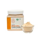Sattvic Foods Brown Rice Protein Powder (300 g) | Certified Organic, Over 25 g Protein Per Serving | Plant-Based, Unflavoured, No Sugar, No Lactose, Muscle Builder | Mix into Smoothies & Recipes