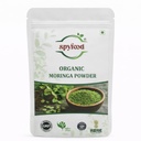 SPYFOOD Organic Moringa Powder 100 grams – From Pure Drumstick Leaves, Natural Energy Booster, Supports Stamina & Vitality, Rich in Vitamins & Minerals Superfood
