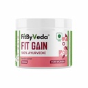 FitGain Ayurvedic Weight Gainer for Women | Vidarikand, Shatavari & Safed Musli | Healthy Weight Gain, Curves, Strength & Stamina | 100g
