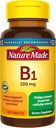 Nature Made Vitamin B1 100 mg, Dietary Supplement for Energy Metabolism Support, 100 Tabletss, 100 Day Supply.