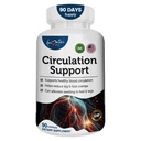 Blood Circulation Support Supplement voor Arteries & Veins Health- Natural Cardiovasculaire Pillen met L-Arginine, Gemberwortel- bevordert gezonde bloedstroom en hartgezondheid 90 capsules