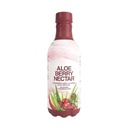 Aloe Berry Nectar, 90.7% Pure Aloe Vera Gel with Cranberries and Apples, No Added Preservatives, 1L