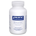 Pure Encapsulations Mineral 650 Without Copper & Iron 