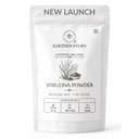 Earthen Story Certified Organic Spirulina Powder, 100g | Lab Tested for 250+ Pesticides | Plant Based Superfood Rich in Protein