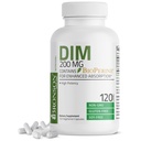 Bronson DIM Supplement 200 MG Diindolymethaan met BioPerine voor verbeterde absorptie, Estrogeen Metabolisme & Onderhoudt Balanced Hormone Niveaus, 120 Vegetarische Capsules