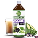 7Herbmaya Neem Karela Jamun Juice | Cold-Pressed Herbal Drink | No Added Sugar | Plant-Based Juice | Natural Bitter Fruity Taste (2 Litre)