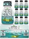 SLIM SHOT 60ML (PACK OF 10) | Ayurvedic Slim Juice with Ashwagandha, Amla & Giloy | Supports Healthy Weight Management | Aids Metabolism, Digestion & Detox | For Women and Men