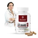 Life Aveda Liv Guard for Fatty Liver and Liver Detox Supplement | Help and Support Digestion, Blood purifier, Liver Function & Metabolism | Organic & Natural Ayurvedic Lever Detox Capsules | 60 Veg Caps (One Month Supply)