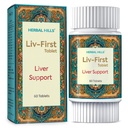 Herbal Hills LIV First Liver Support 60 Tablets (Pack of 1)