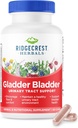 RidgeCrest Kruiden Gladder Bladder, Urine Tract Health Supplement. Bevat vitamine B6, Magnesium, Kalium met Cranberry en Hibiscus Extract. Helpt bij het ondersteunen van gezonde nieren (60 Veg Caps, 30 Server)