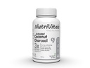 Potentvalley Coconut Charcoal Tablets - Natural Activated Charcoal For Detoxification,Support Gas Relief, And Digestive Comfort - 60 Tablets 500Mg